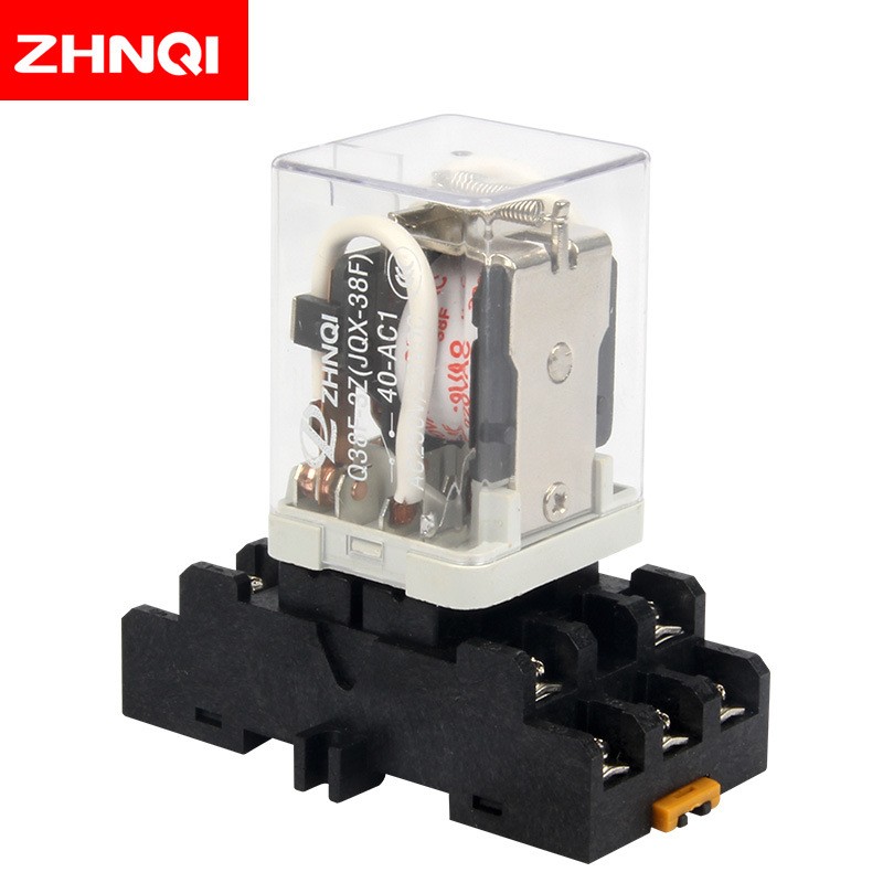 JQX-38F三相380V大电流中间继电器带底座Q交流AC220/DC24/12V40A图4