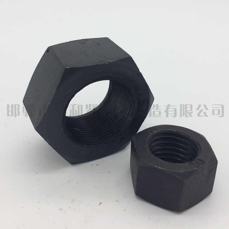 库存现货 高强度六角螺母M20 45#加大孔螺帽 GB6170 可开普票图5