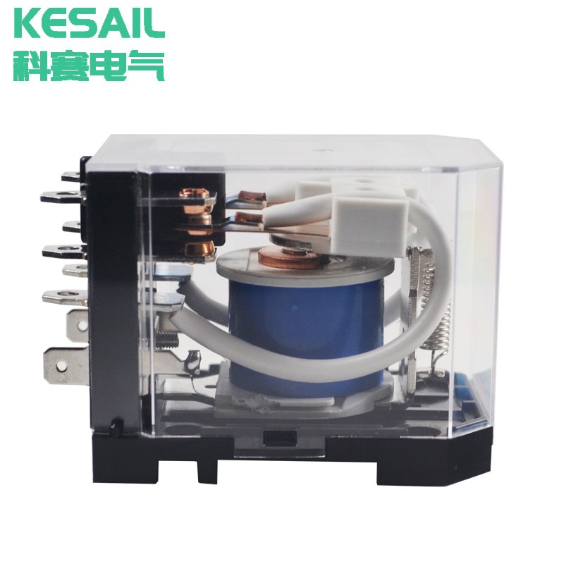 JQX-40F 2Z大功率继电器12VDC 24VDC直流8脚银合金触点大电流40A图4