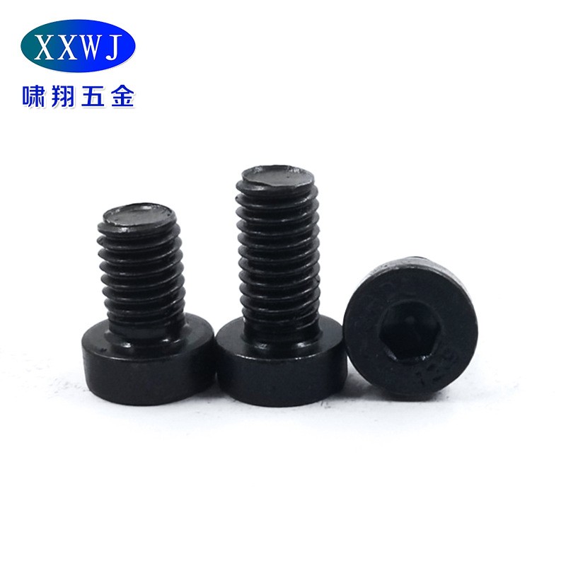12.9级合金钢薄头内六角螺丝DIN7984矮头螺钉M3M4M5M6M8M10M12M16图4