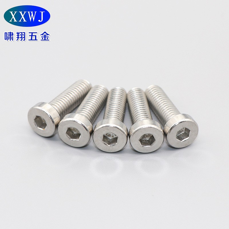 厂家现货 304不锈钢薄头内六角螺丝DIN7984矮头内六角螺钉图5