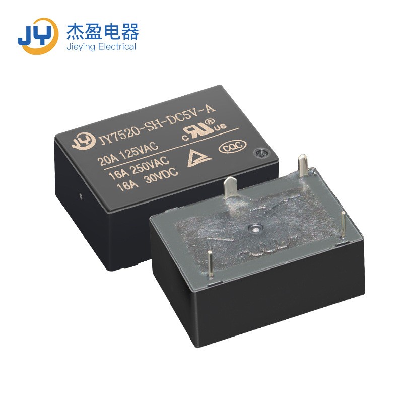 厂家直供JY7520电磁继电器16A 250VAC1组常开4脚超小型功率继电器图2