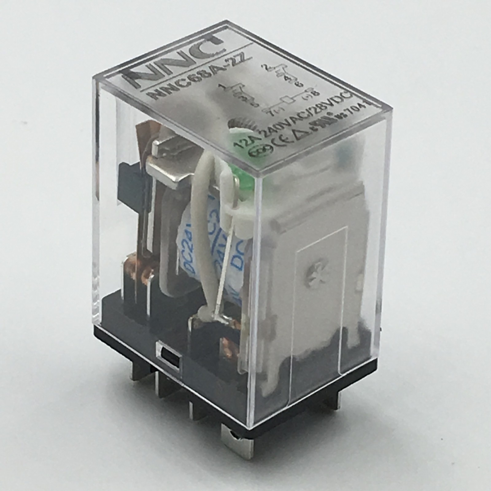 欣大继电器NNC68AL-2Z DC24V12A代替HHC68A LY2 JQX-13F HF13图5