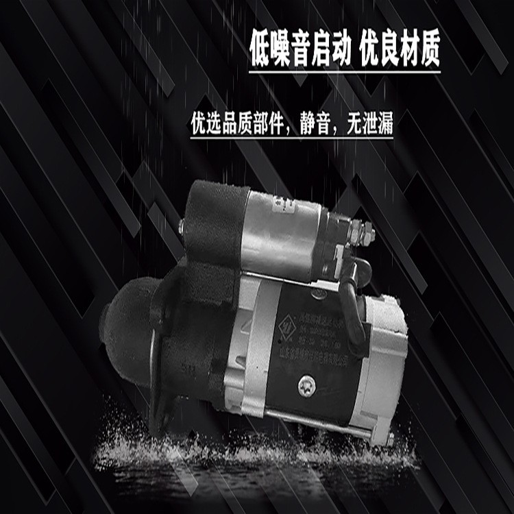 154E9齿12V 254E9齿12V 265F 11齿24V 88口径启动马达压洛拖配件图5