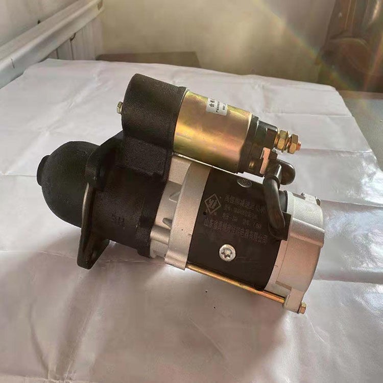 农用24V12V减速启动马达1315A 490叉车柴油启动机发动机马达图2