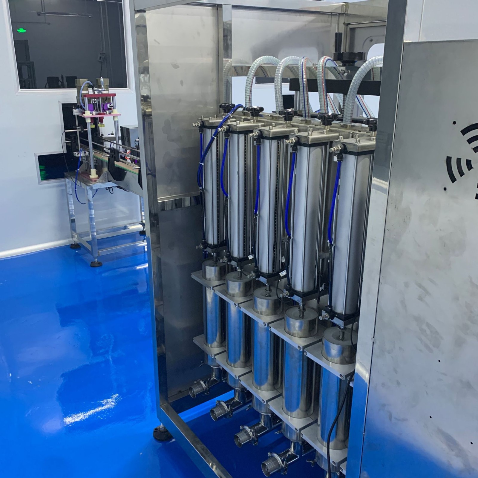 高粘度液体灌装机 直线洗衣液 洗手液 洗洁精 日化用品 灌装机图4