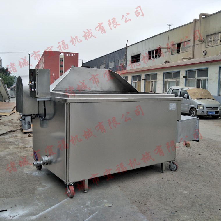 蚕豆油炸机 蚕豆油炸锅 宜福炸蚕豆生产线 价格 图片图2