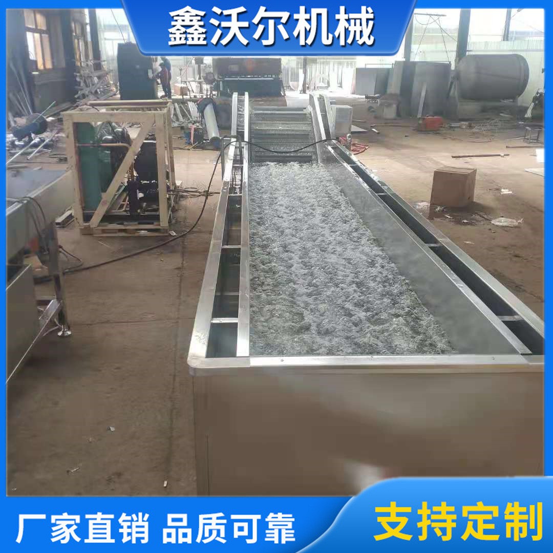 苹果醋巴氏杀菌冷却流水线 果冻水浴式冷却机 布丁果冻杀菌冷却线图3