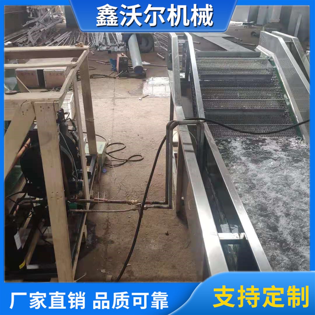苹果醋巴氏杀菌冷却流水线 果冻水浴式冷却机 布丁果冻杀菌冷却线图4