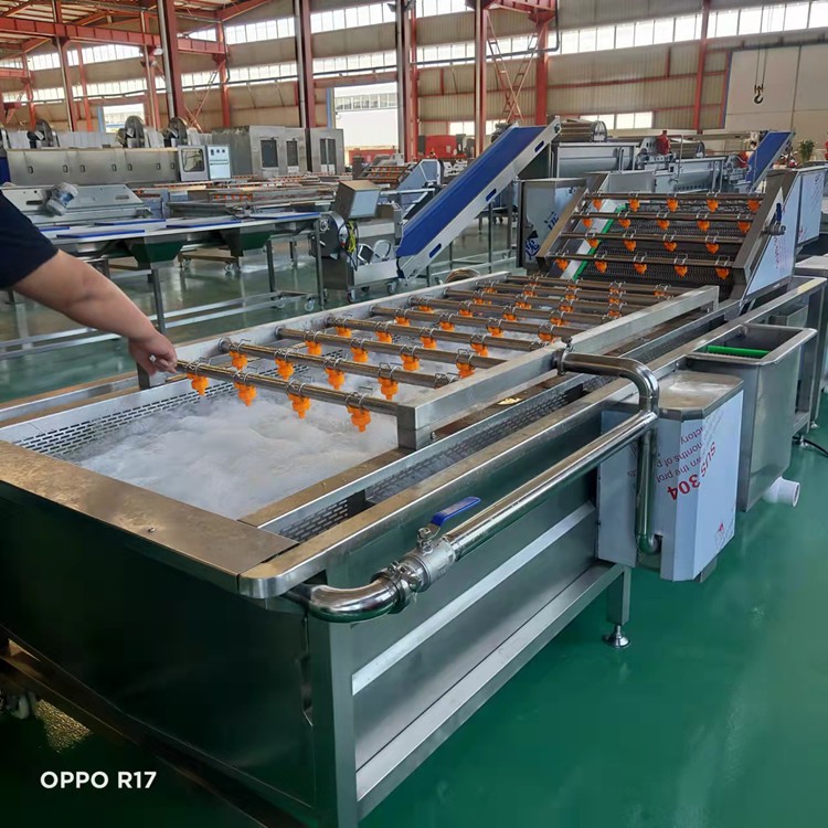 加工定制卤货食品包装袋气泡清洗风干线 杀菌后铝箔袋破挑选设备图3