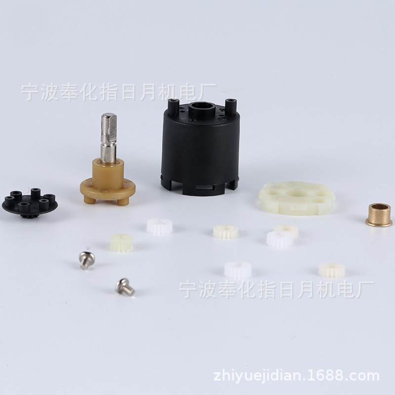 厂家供应卷发棒二级传动齿轮箱减速电机直流电行星减速器减速马达图3