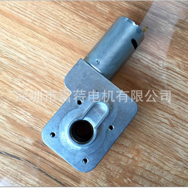 厂家供应 蜗杆智能锁减速电机 小型减速马达 涡轮减速电机图2