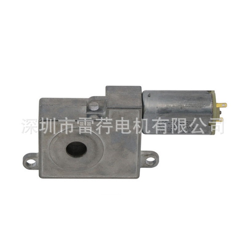 供应LRF-390B-305蜗杆减速电机 智能锁减速马达 小型涡轮减速电机图3