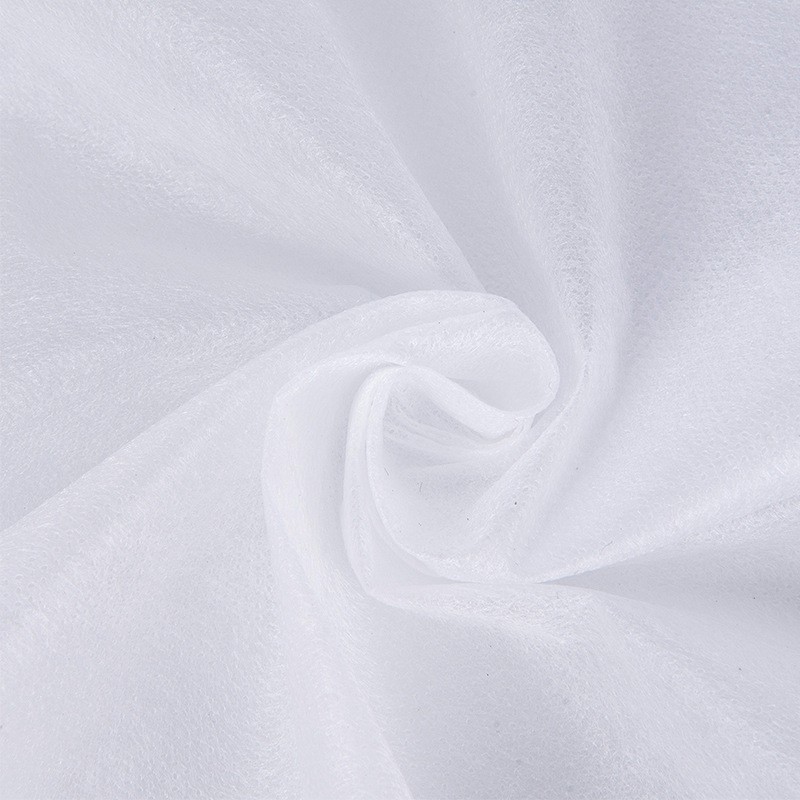 白色纺粘双S聚丙烯无纺布服装内衬医疗卫生口罩用布超薄无纺布图3