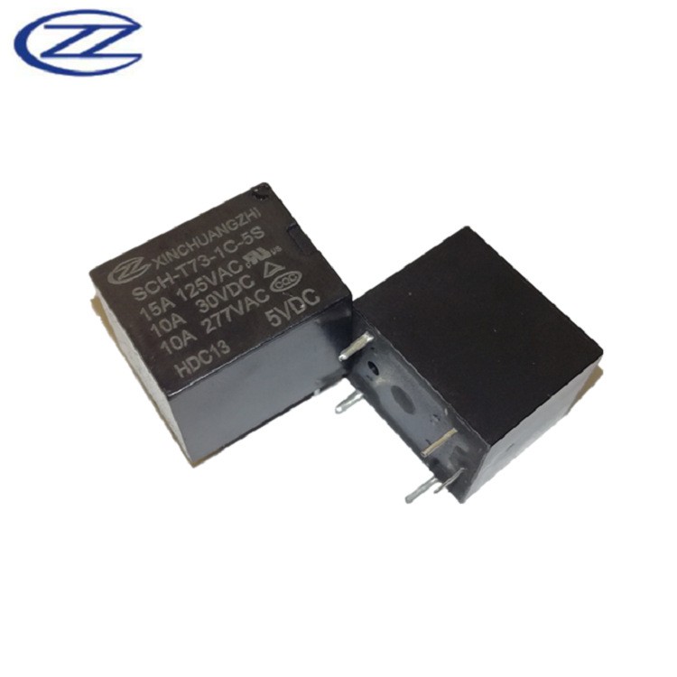 一组转换10A 5v继电器 信创智全新原厂继电器SCH-T73-1C-5S 10A图2