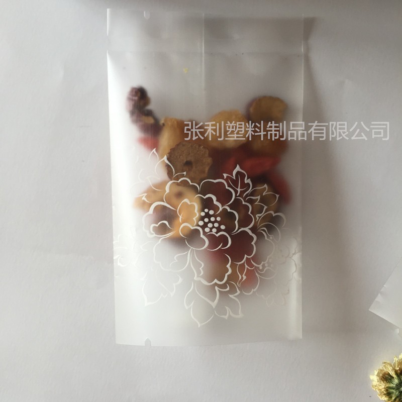 厂家批发供应花茶袋茶叶袋6.5*10.5磨砂小袋自动灌装机卷膜现货图5