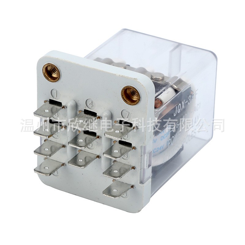 源头厂家 现货供应欣继JQX-38F银合金继电器 AC24V DC24V DC24V图2
