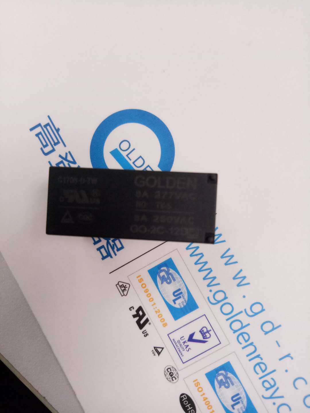 厂家现货直供5V/12V大功率继电器 GO-2C-12D 8A 8脚 转换型继电器图4
