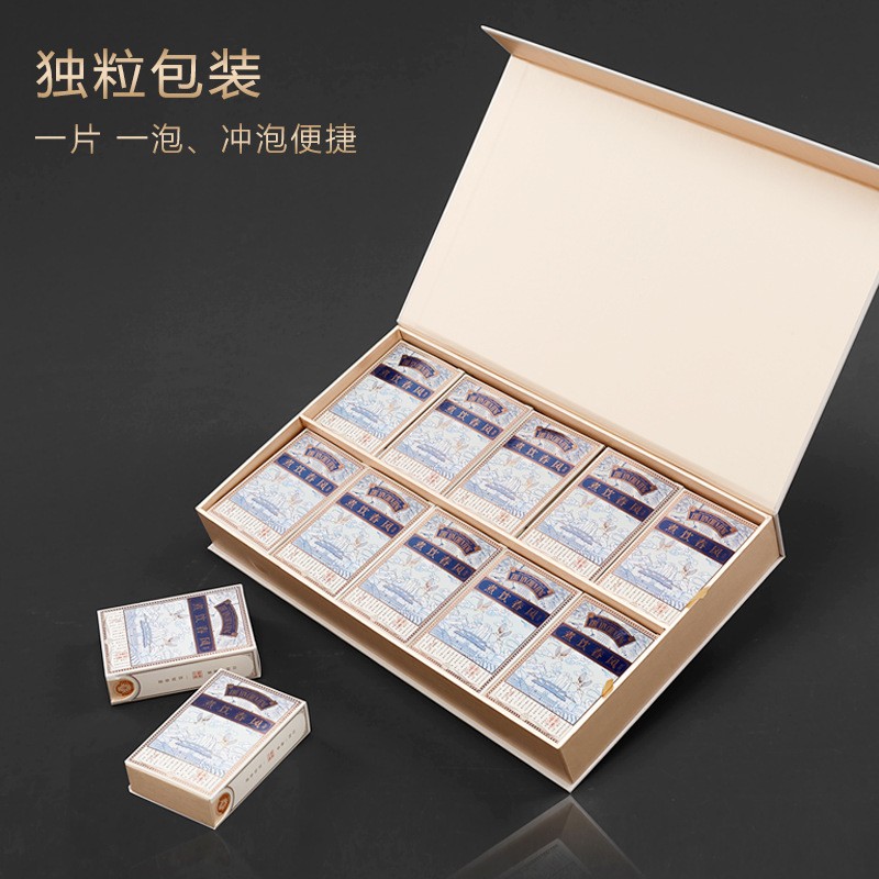 通用散茶包装盒一套250g福鼎白茶泡袋茶普洱茶盒茶叶袋批发图2