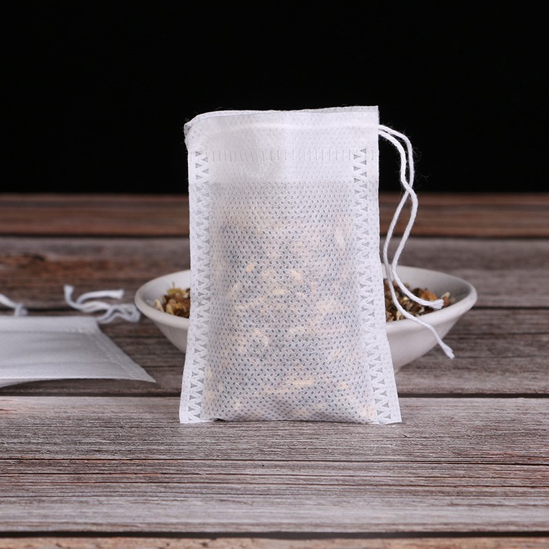 厂家批发8*10cm一次性茶包 泡酒泡茶袋隔渣袋 卤料泡茶袋现货图2