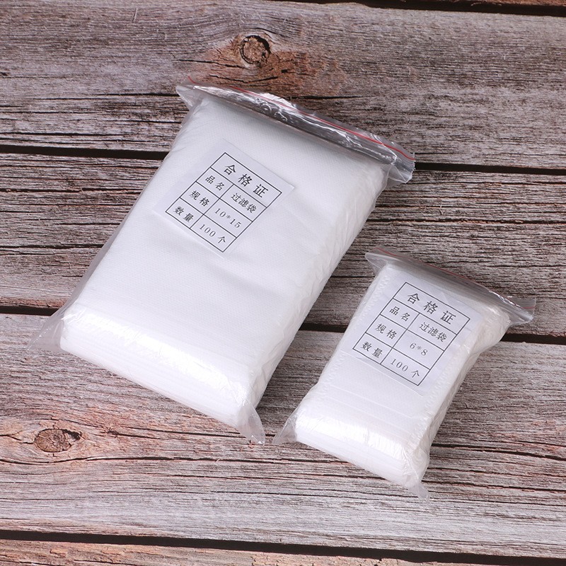 厂家批发8*10cm一次性茶包 泡酒泡茶袋隔渣袋 卤料泡茶袋现货图4