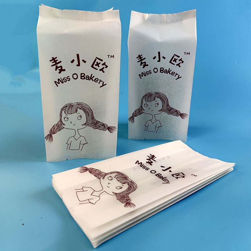 厂家定制棉纸淋膜纸袋中封风琴包装袋饼干面包包装袋 可彩印图5