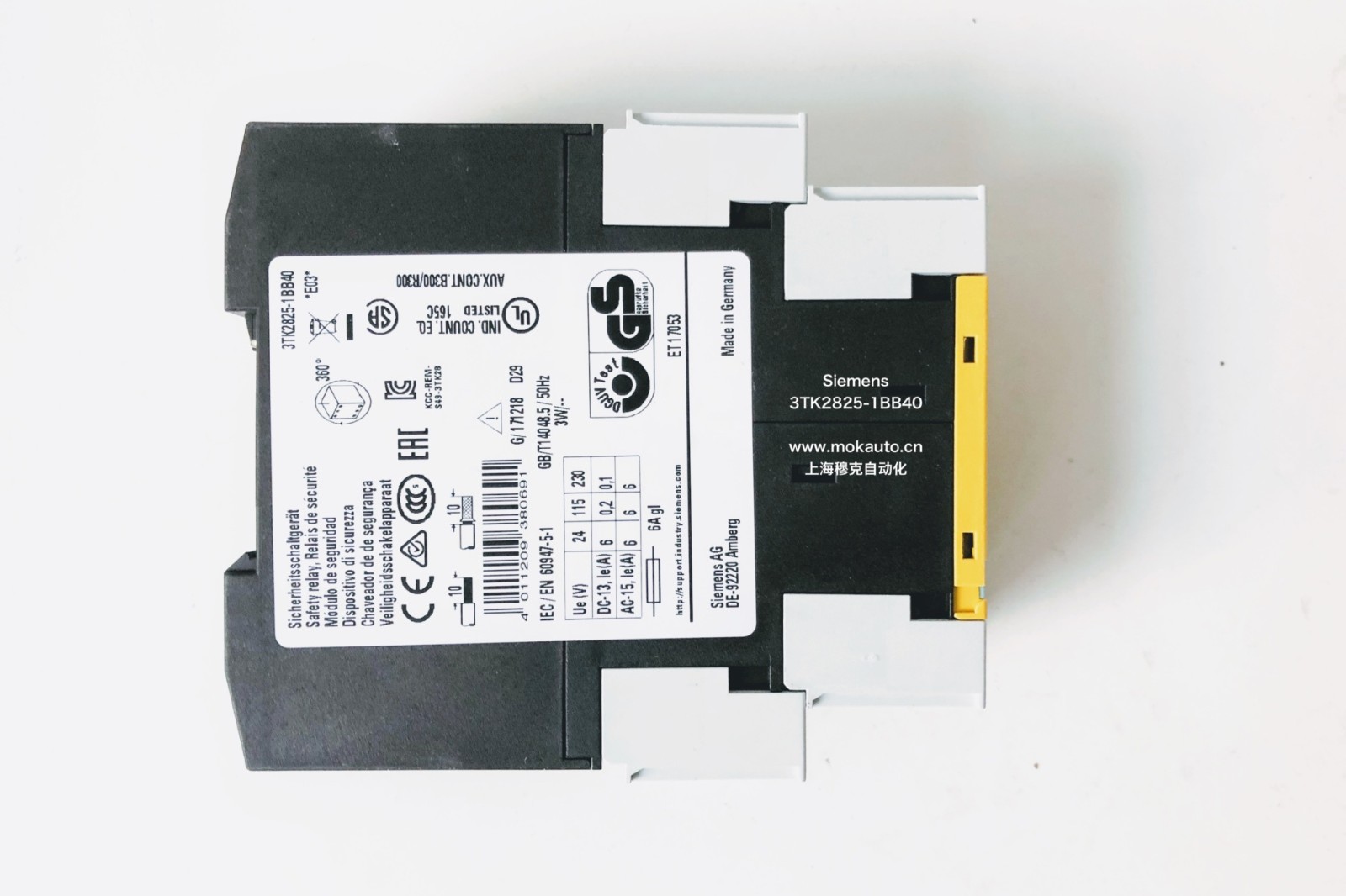 西门子SEAL电机控制与保护产品继电器3TK28251BB40 Siemens图4