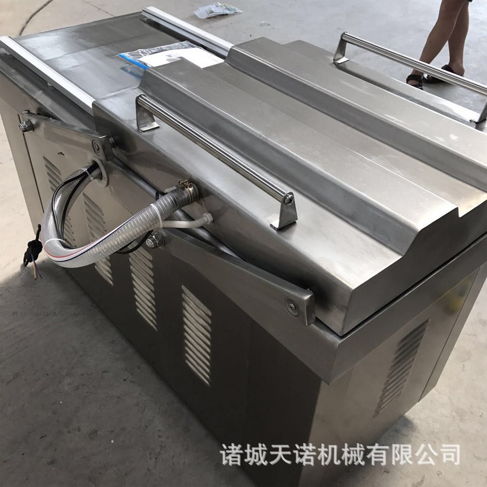 全自动食品双室真空包装机 大米杂粮装真空包装机 凹室真空包装机图5
