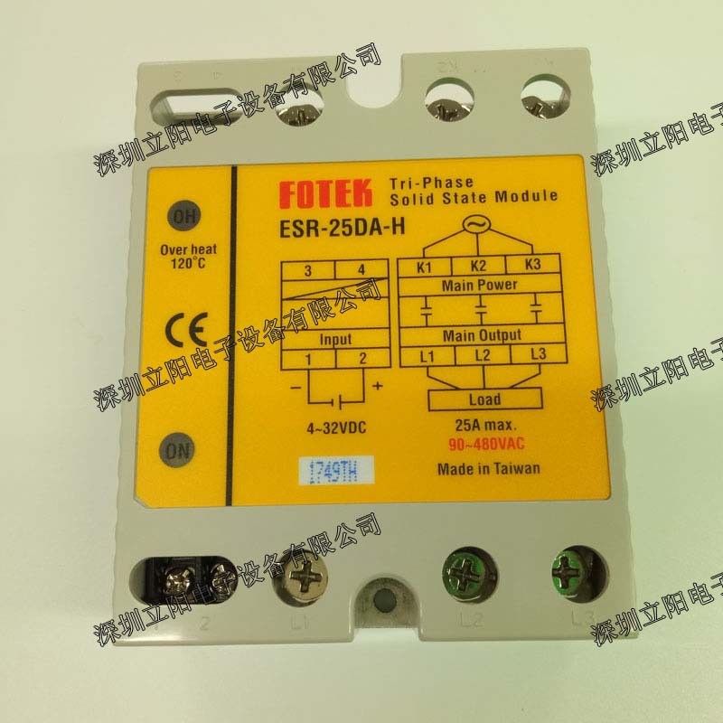 全新FOTEK阳明ESR-25DA-40DA-50DA-60DA-80DA-100DA-H固态图3