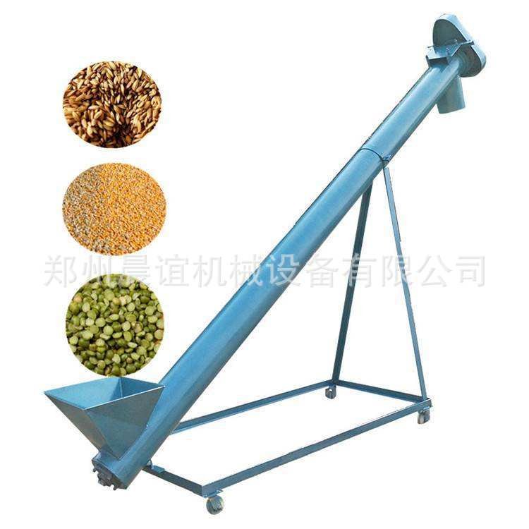 管式无轴水泥粉末螺旋输送机无尘加料机绞龙提升机自动粮食上料机图5