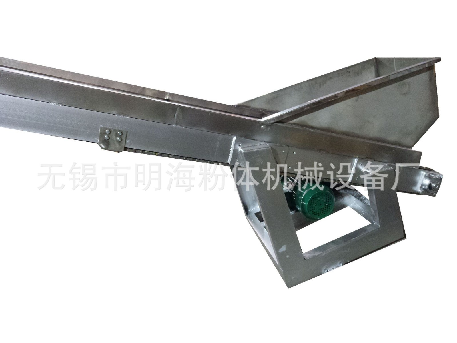 无锡明海粉体LX-40不锈钢带式输送机 颗粒状垂直输送机斗士提升机图4