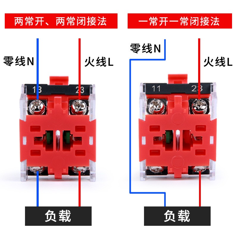 厂家直供 LA38-11 LA38-11BN平钮自复位按钮开关22mm 批发图2