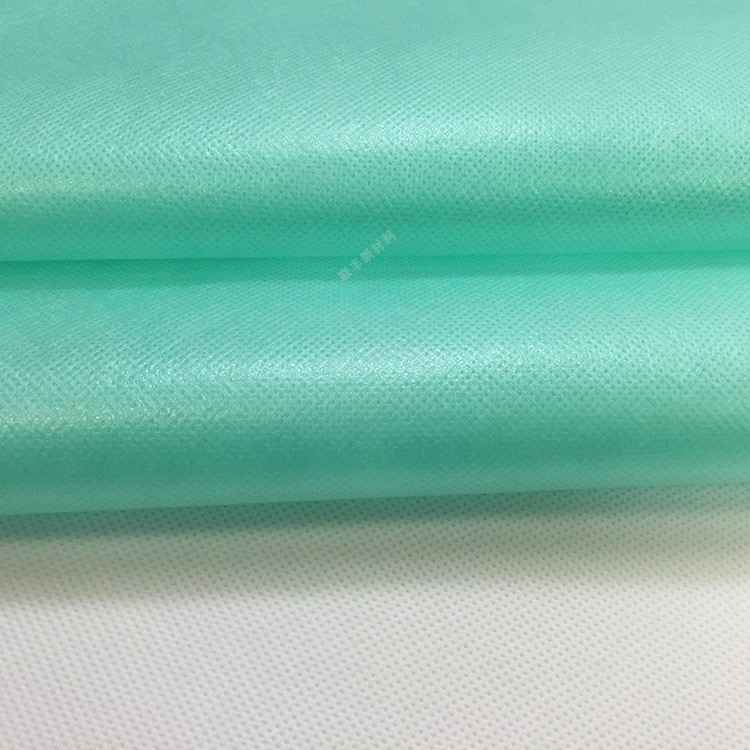大量供应全新料浅绿色无纺布淋膜聚丙烯PE/PP/EVA腹膜覆膜无纺布图5