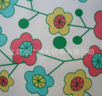 覆膜淋膜无纺布 聚丙烯面料不织布 环保包装袋材料厂家加工批发图2