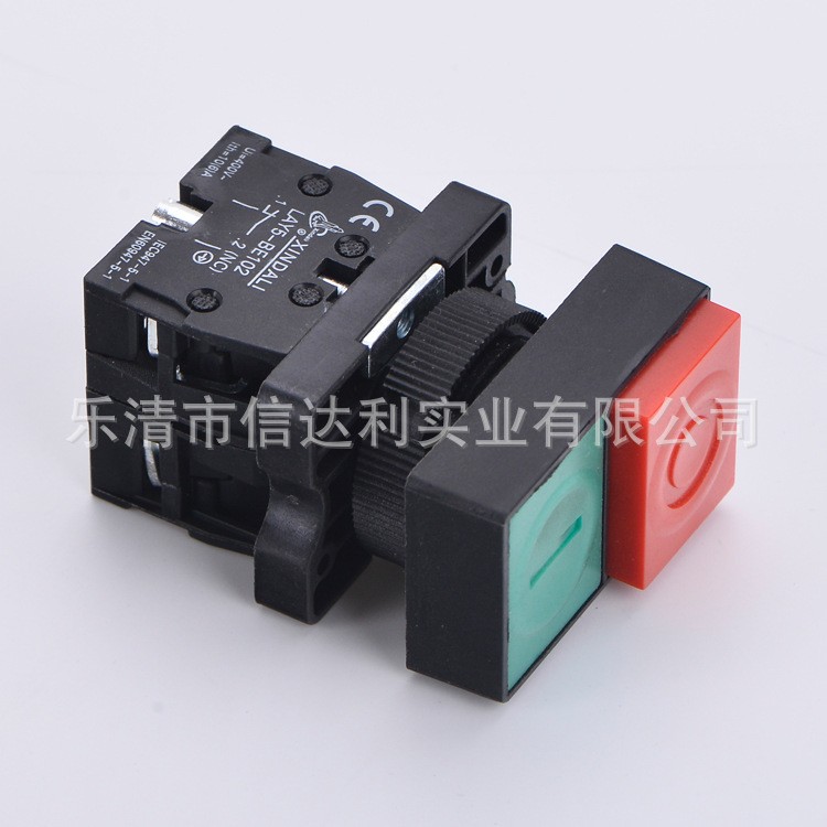 厂家直供LAY5-EL8325.EL8425型红绿双色双键按钮开关图3