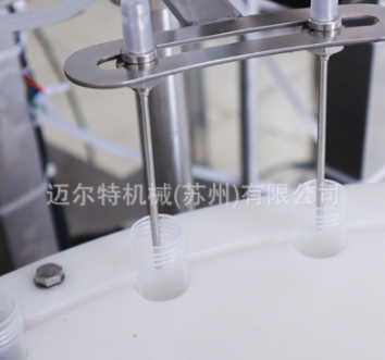 双工位台式试剂灌装机 小剂量采样管灌装旋盖贴标一体机图5