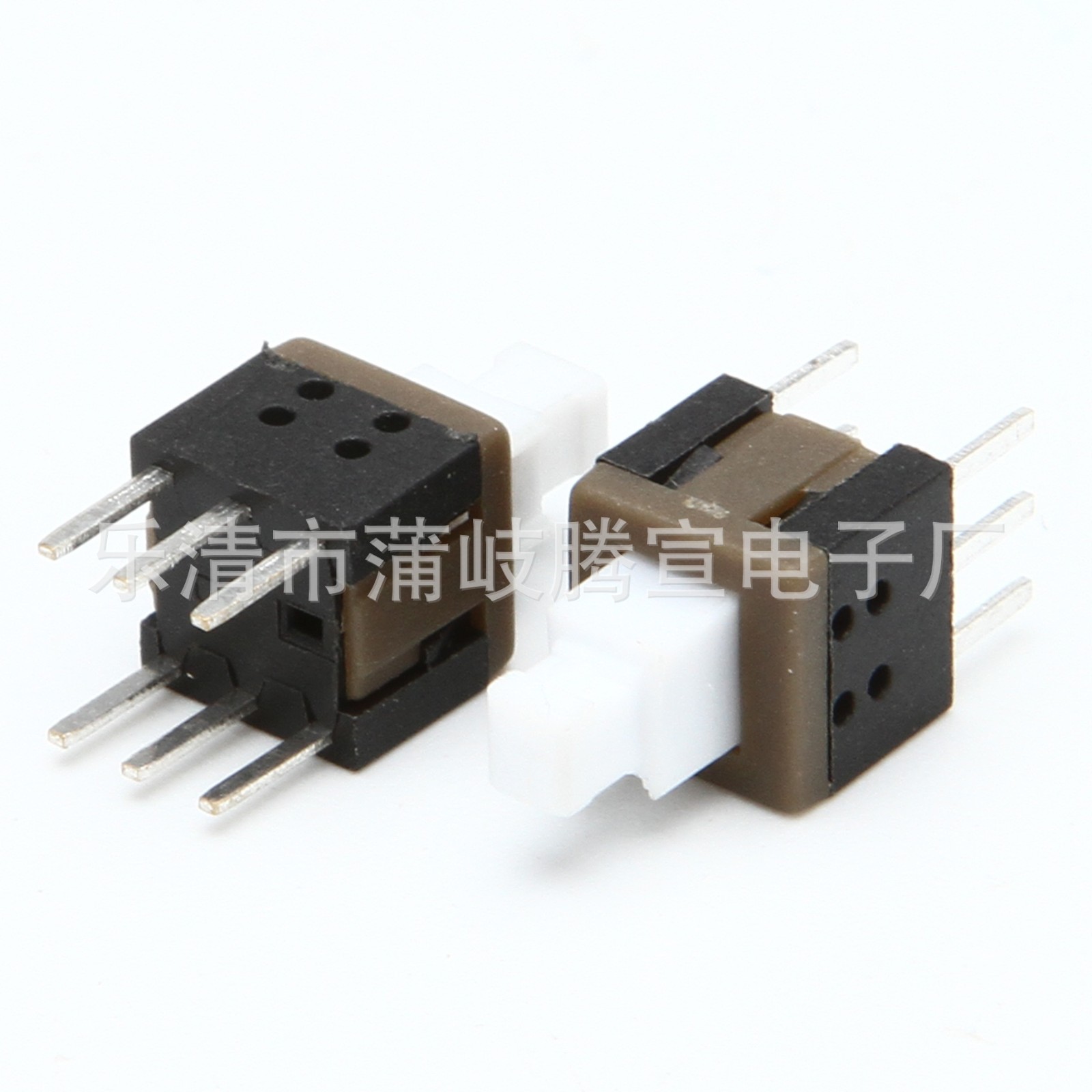按键开关自锁开关8.5双排自锁 8,5单排自锁 无锁三脚 六脚自锁图2