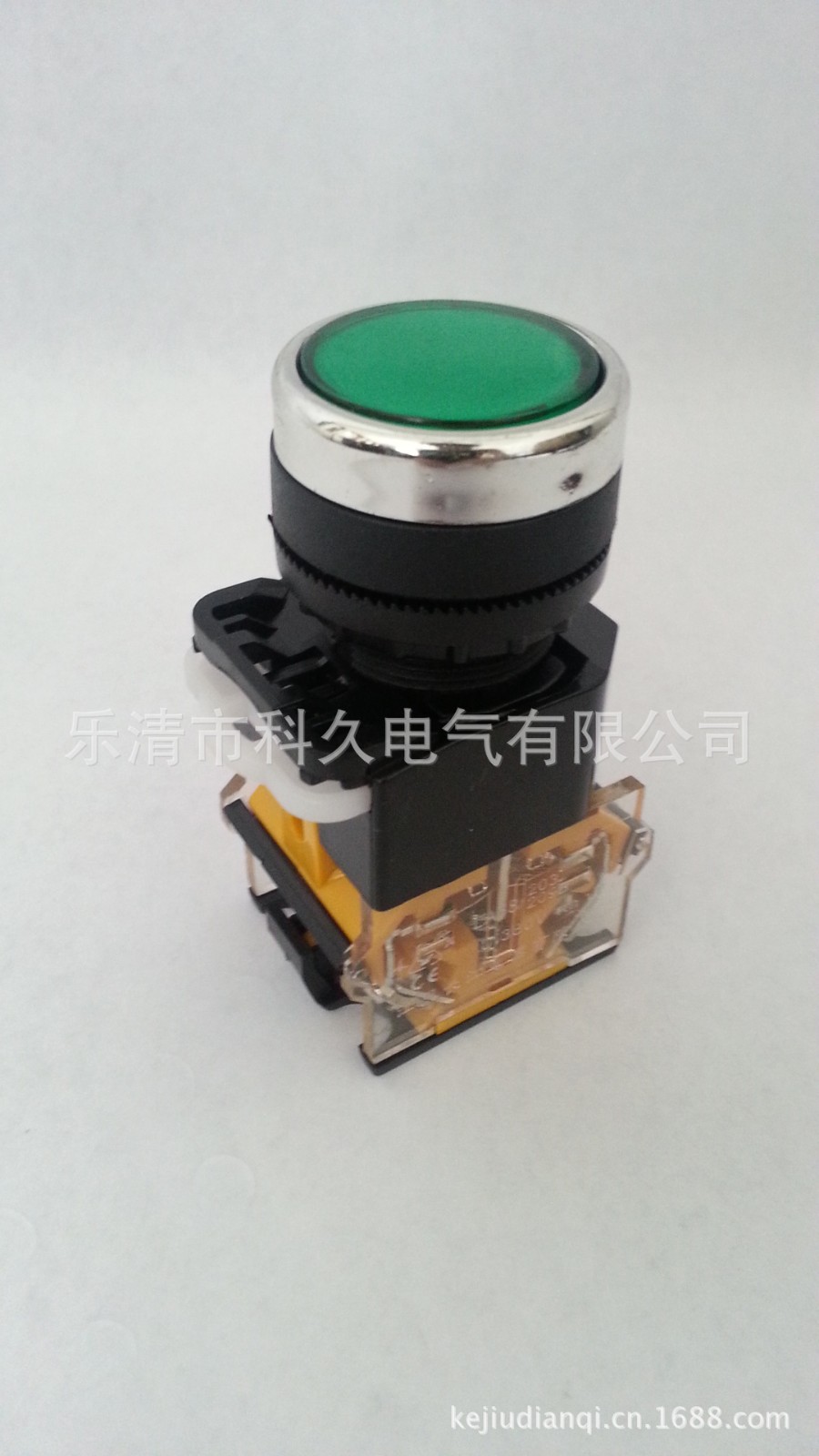 厂家供应LA38-11 绿色平钮 按钮开关图4