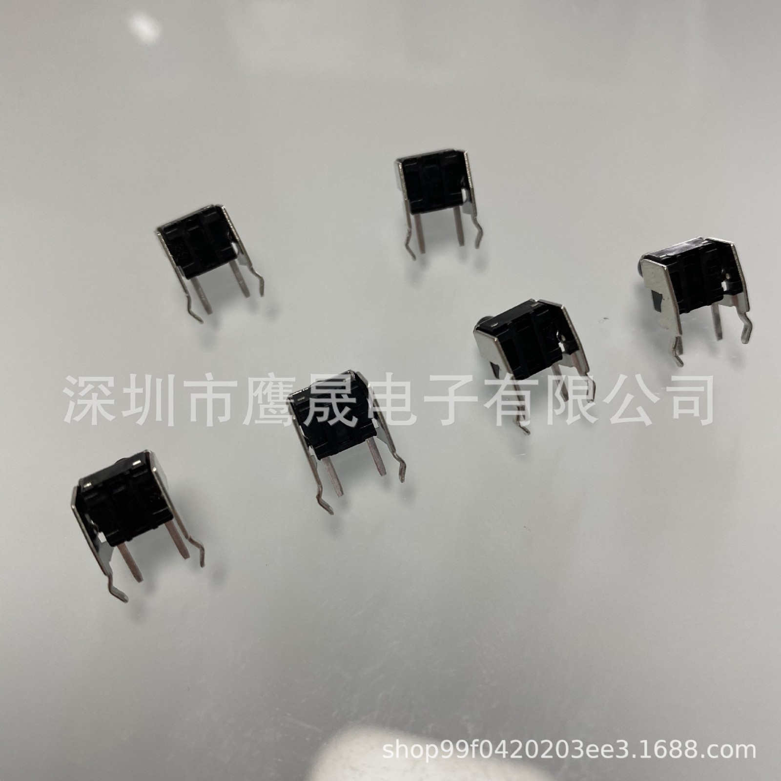 鹰晟促销 轻触开关6X6X4.3高到14高贴片插脚支架按键详情咨询客服图4