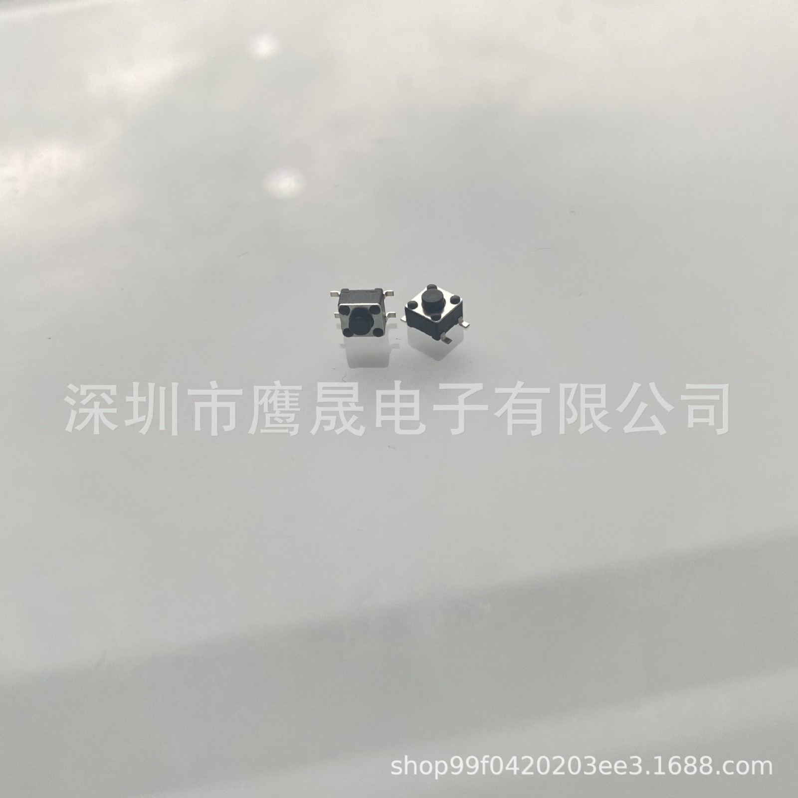 鹰晟促销 轻触开关多高度四脚立式体温系列 按键4.5x4.5x3.8贴片图4