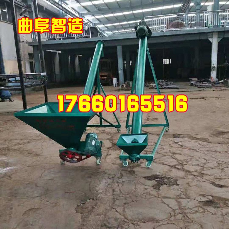 不锈钢管式螺旋输送机不锈钢螺杆上料机螺旋提升机传送机垂直上料图4