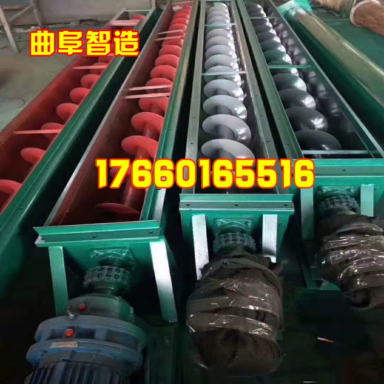 不锈钢管式螺旋输送机不锈钢螺杆上料机螺旋提升机传送机垂直上料图5