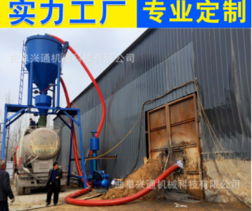 甘肃电厂粉料自动除尘粉体输送机 粉煤灰装车吸料机价格图2