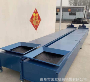 电动升降粮食输送机传送带装卸货流水线皮带输送机图4