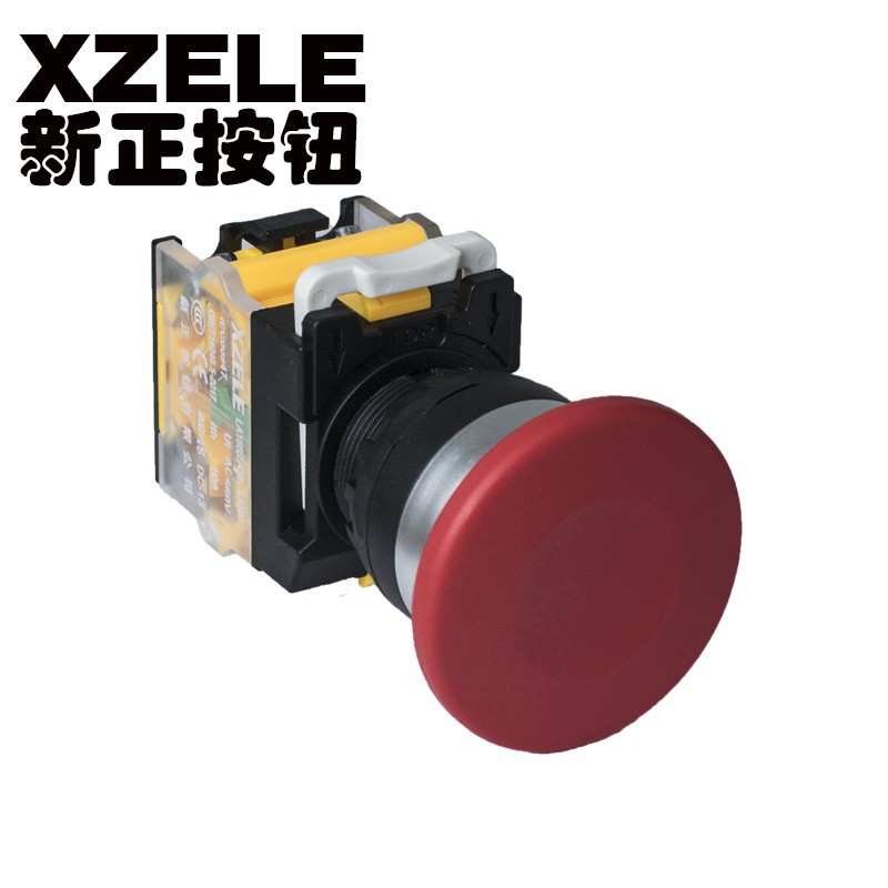 急停按钮开关蘑菇头自复按钮开关LA188(LA38.LA39)-11ZS.LA38-11M图4