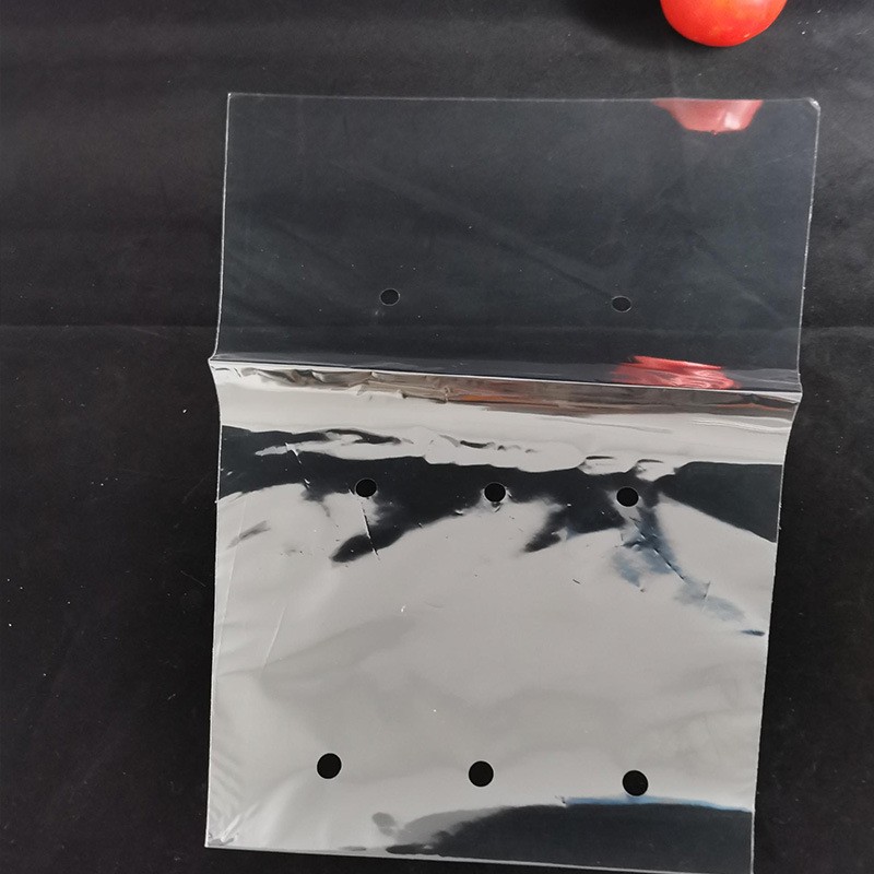多孔生鲜蔬菜水果包装袋 OPP 自封防雾平口袋通用透明玻璃塑料袋图5