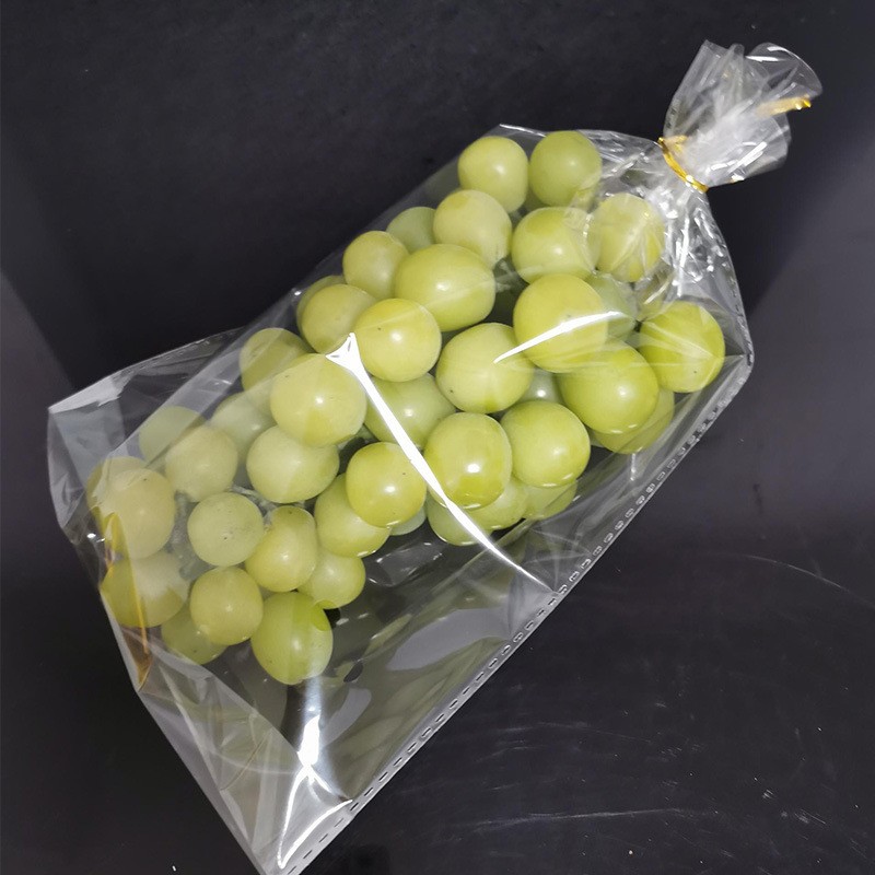 厂家批发 梯形葡萄袋 透明多孔防雾OPP塑料包装袋保鲜现货提子玫图3