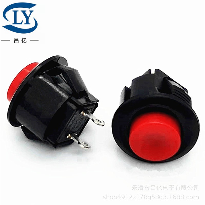 DS-501 DS-500按钮开关卡位 常闭 常开 开孔14mm智能锁报警开关图5