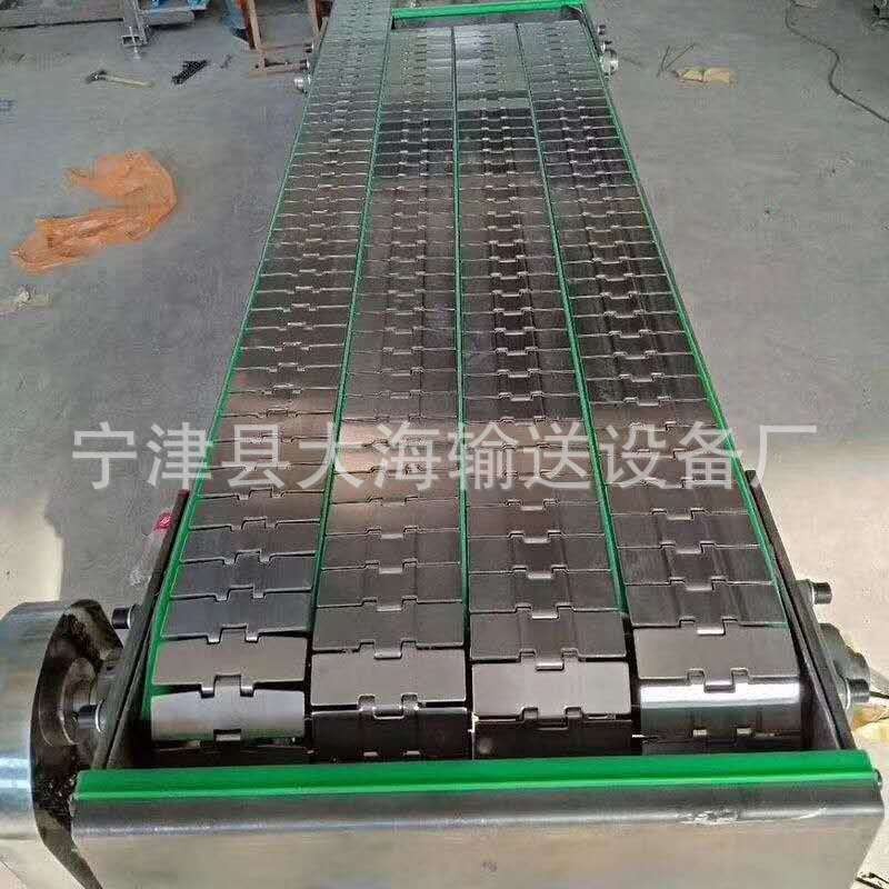 不锈钢冲孔链板式输送机 平顶链输送机 斗式提升机多种型号图5