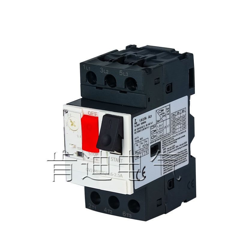 GV2-ME10C 16C 06C 32C马达保护器 断路器电动机开关三相过载380V图2